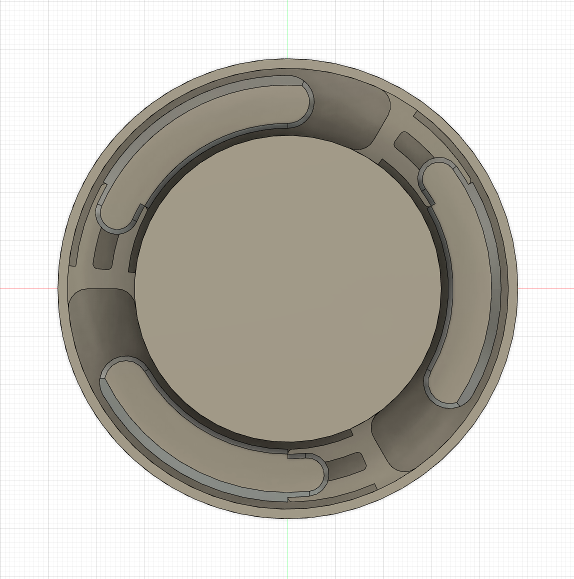 FUSION 360 CAD FILES - 3D Printable Planters with Quick-Click Drip Tray