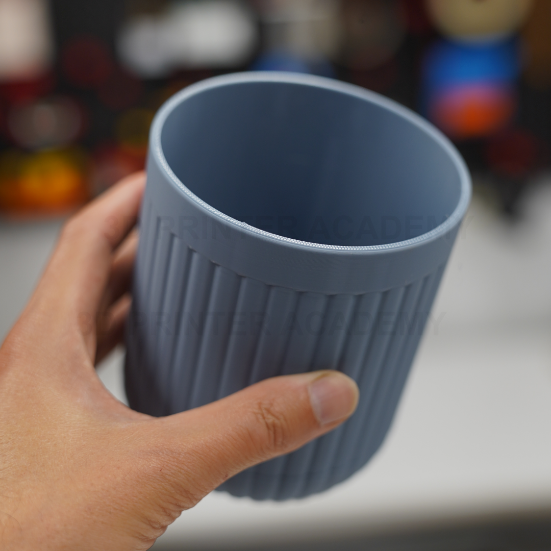3D Printable Planters with Quick-Click Drip Tray