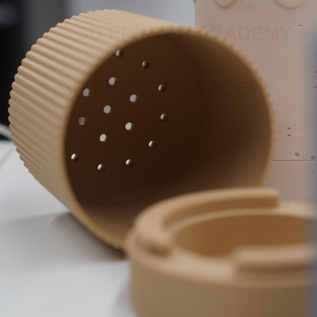 3D Printable Planters with Quick-Click Drip Tray