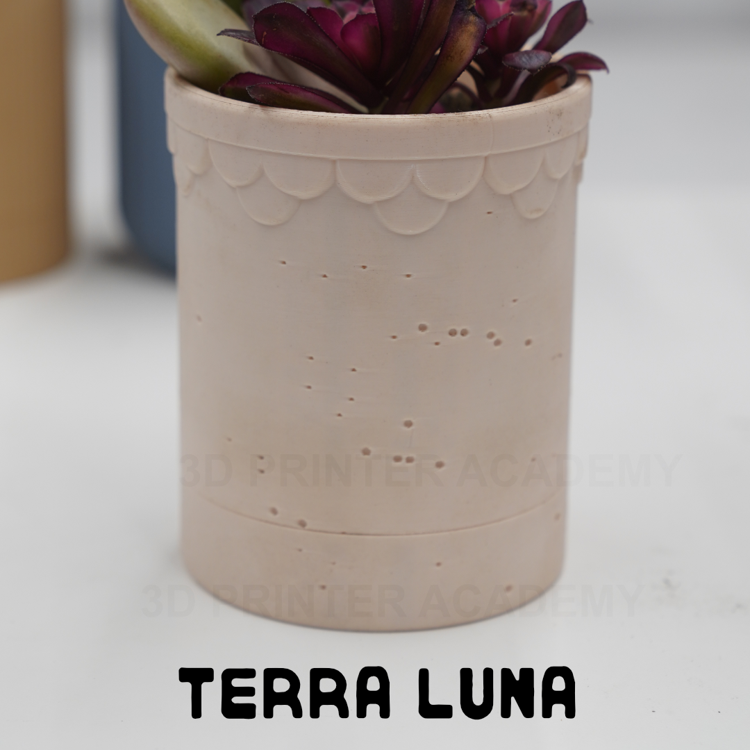 3D Printable Planters with Quick-Click Drip Tray