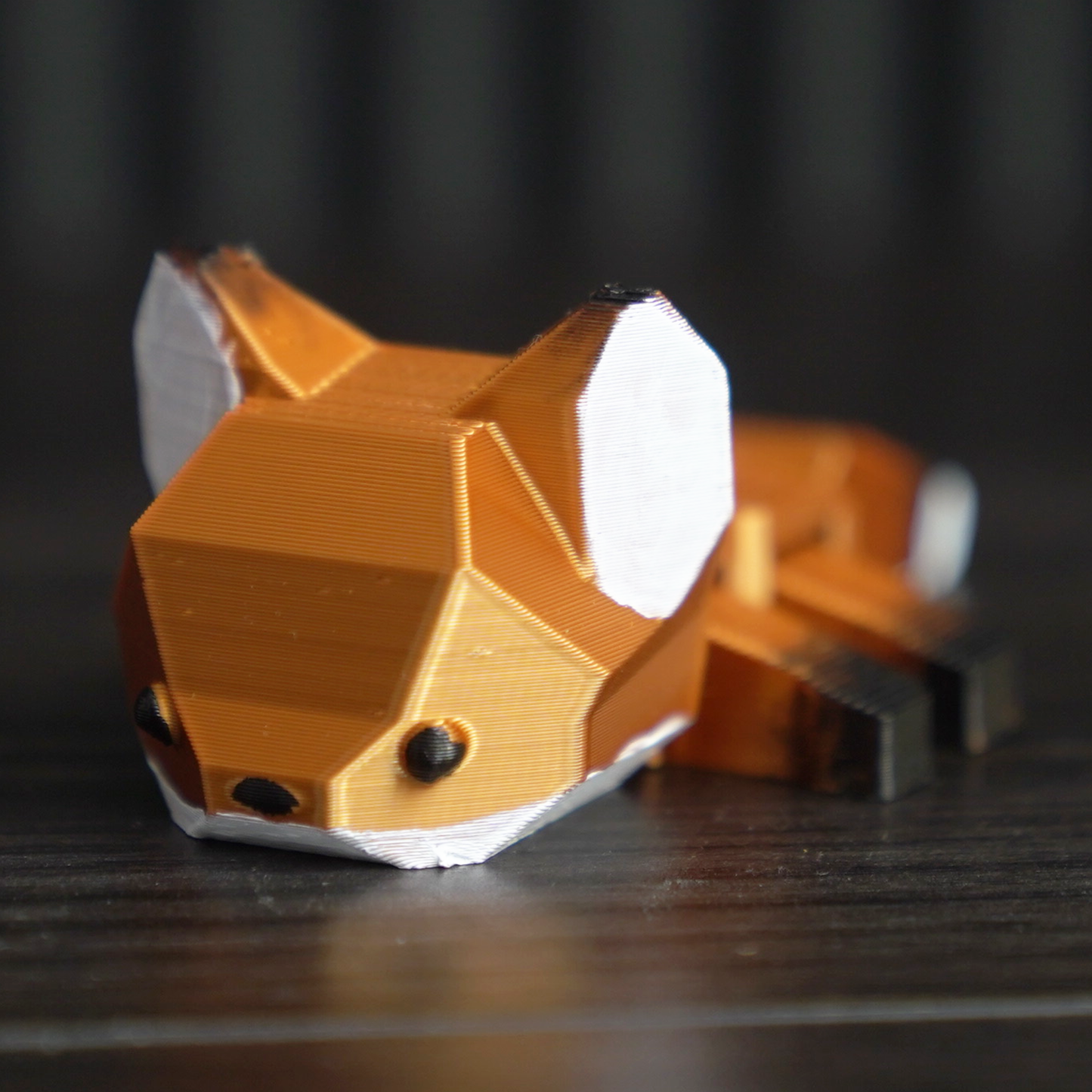 Flexible Fox (Print-in-place)