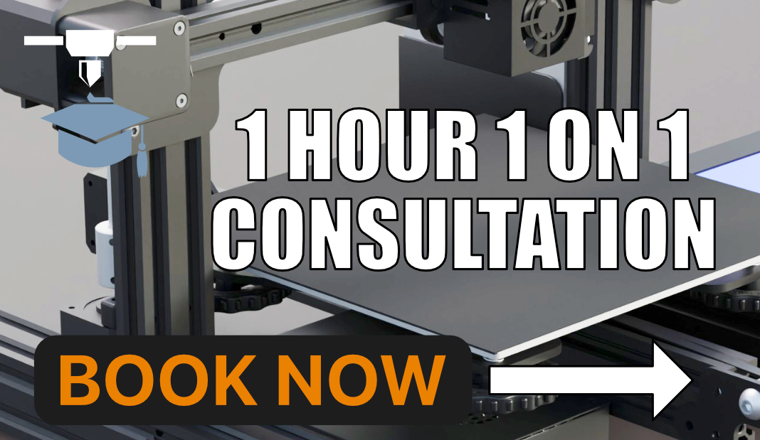 Private 1-on-1 3D Printing Consultation