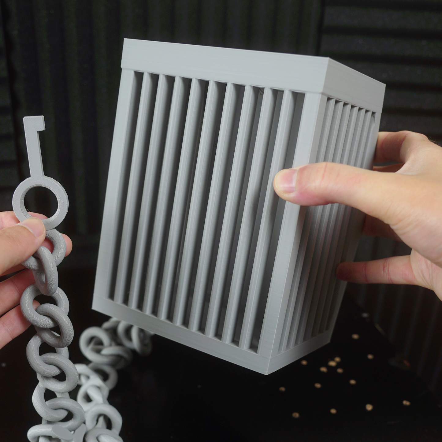 Phone Jail Cell (Print-In-Place)