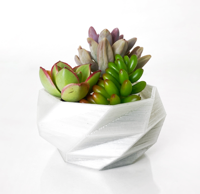 geometric succulent 3D Printable Succulent Pots