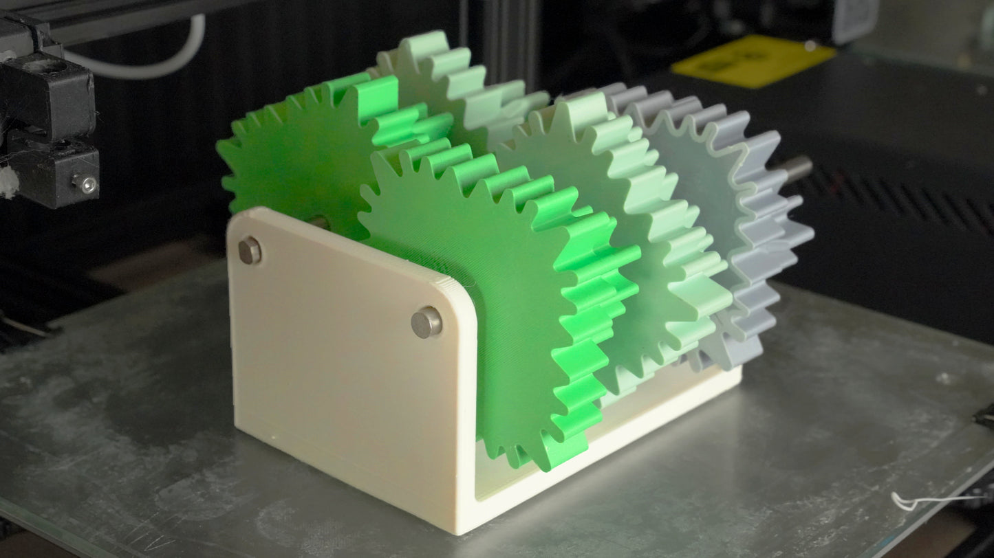 Square Gearbox STLs