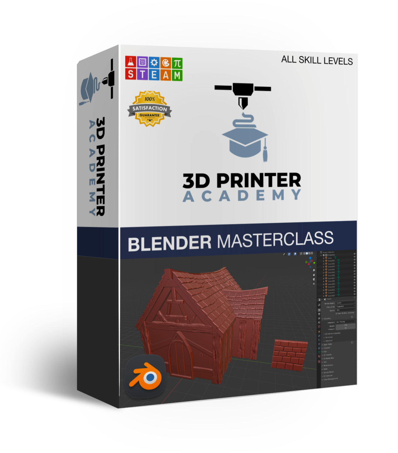 Blender Masterclass - Design for FDM 3D Printing (2026)