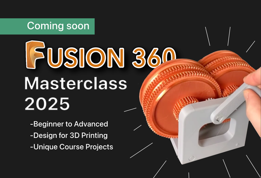 Launching soon: Fusion 360 Masterclass 2025