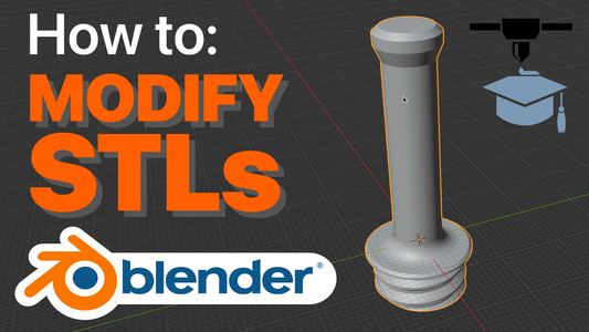 How to Modify STL Files in Blender