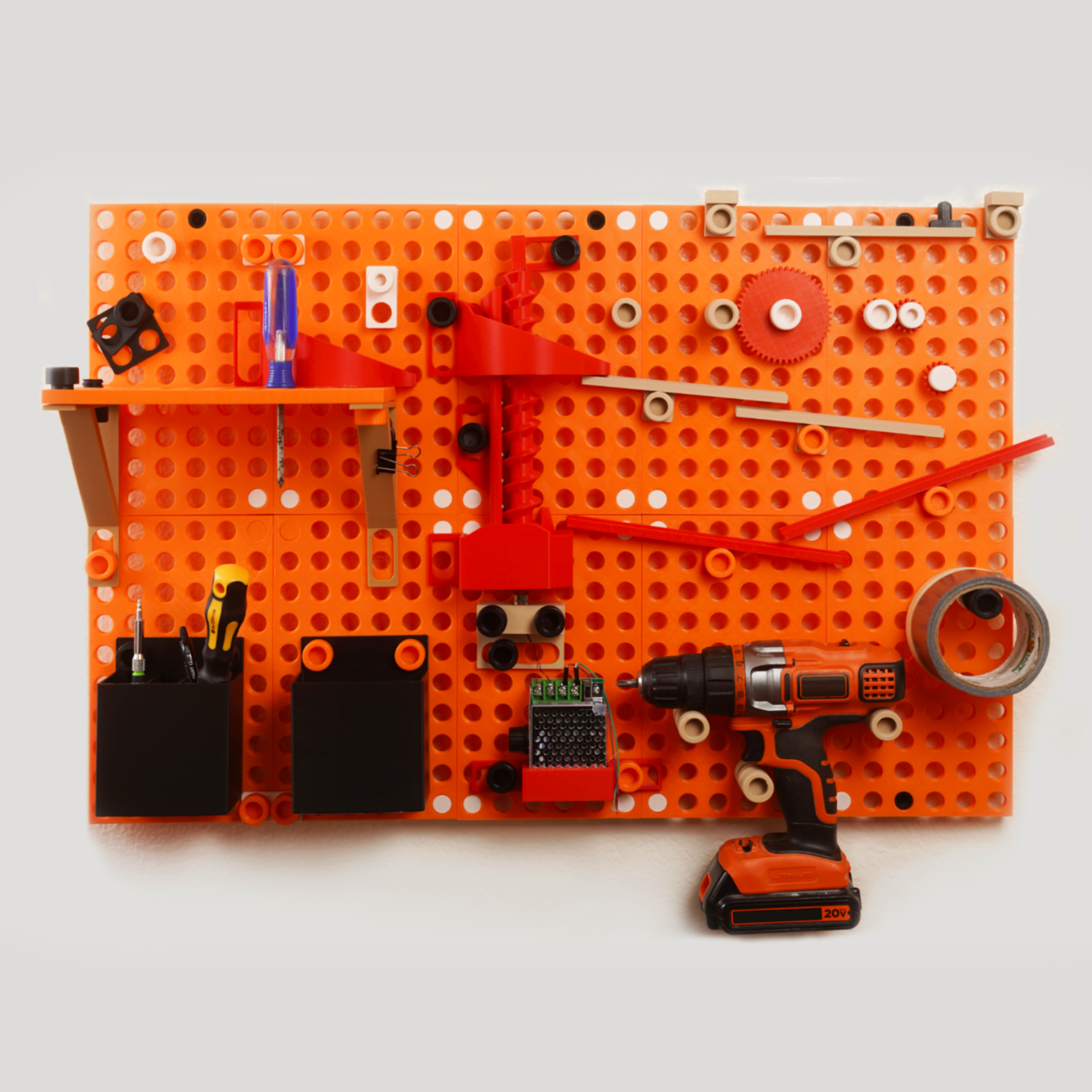 Thread Boards Complete Bundle | Threaded Peg Board STLs – 3D Printer ...