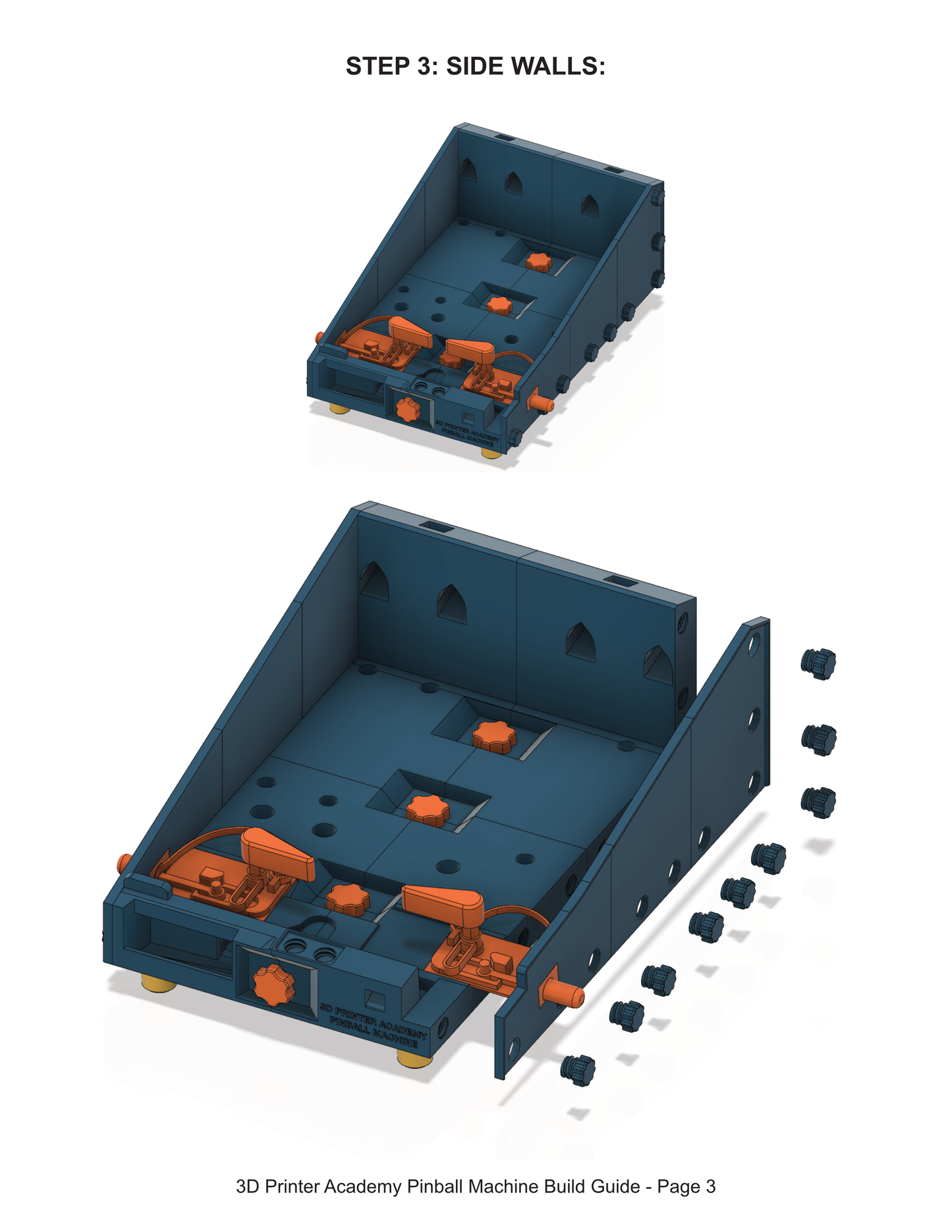 The 3D Printer Academy Pinball Machine (BETA02a)
