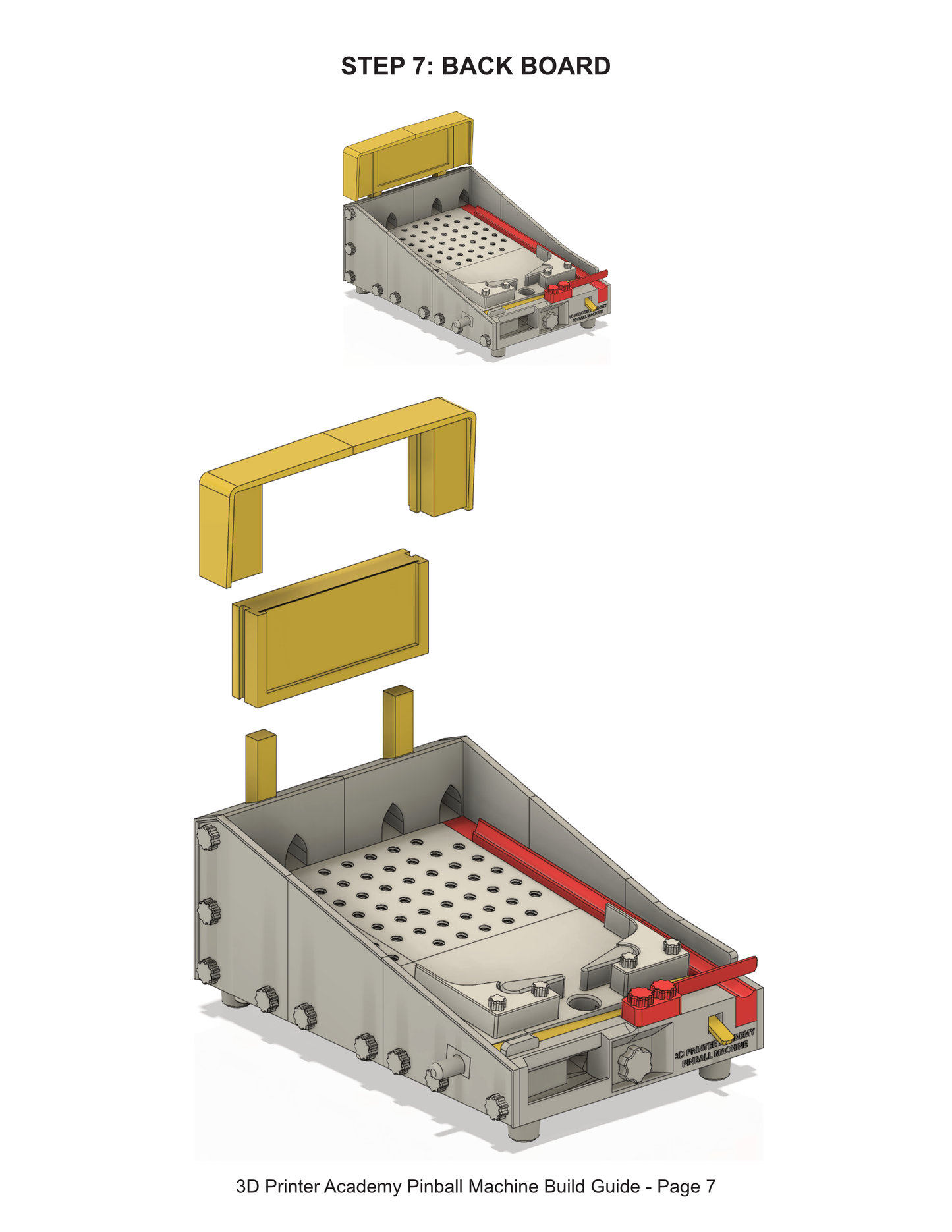 The 3D Printer Academy Pinball Machine (BETA02a)