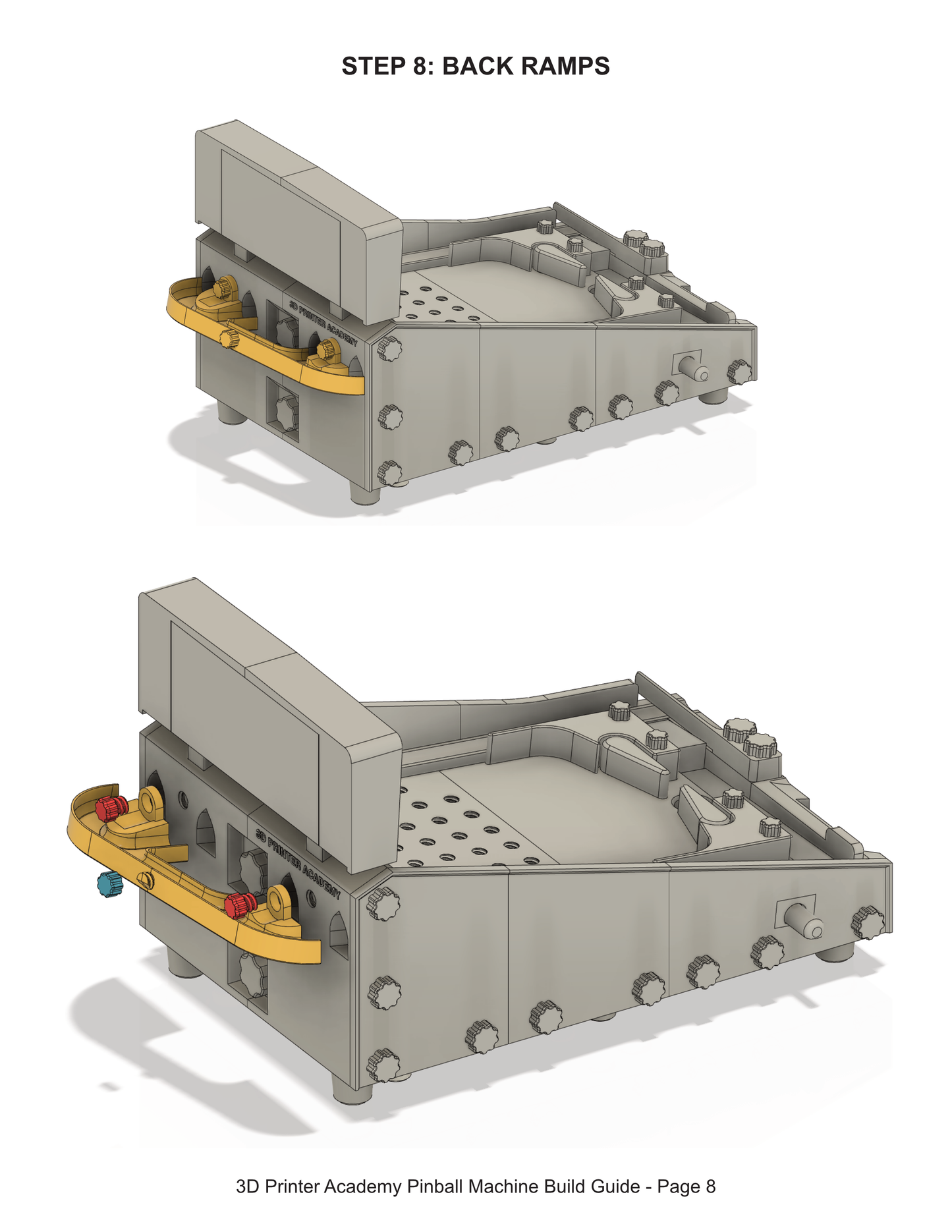 The 3D Printer Academy Pinball Machine (BETA02a)