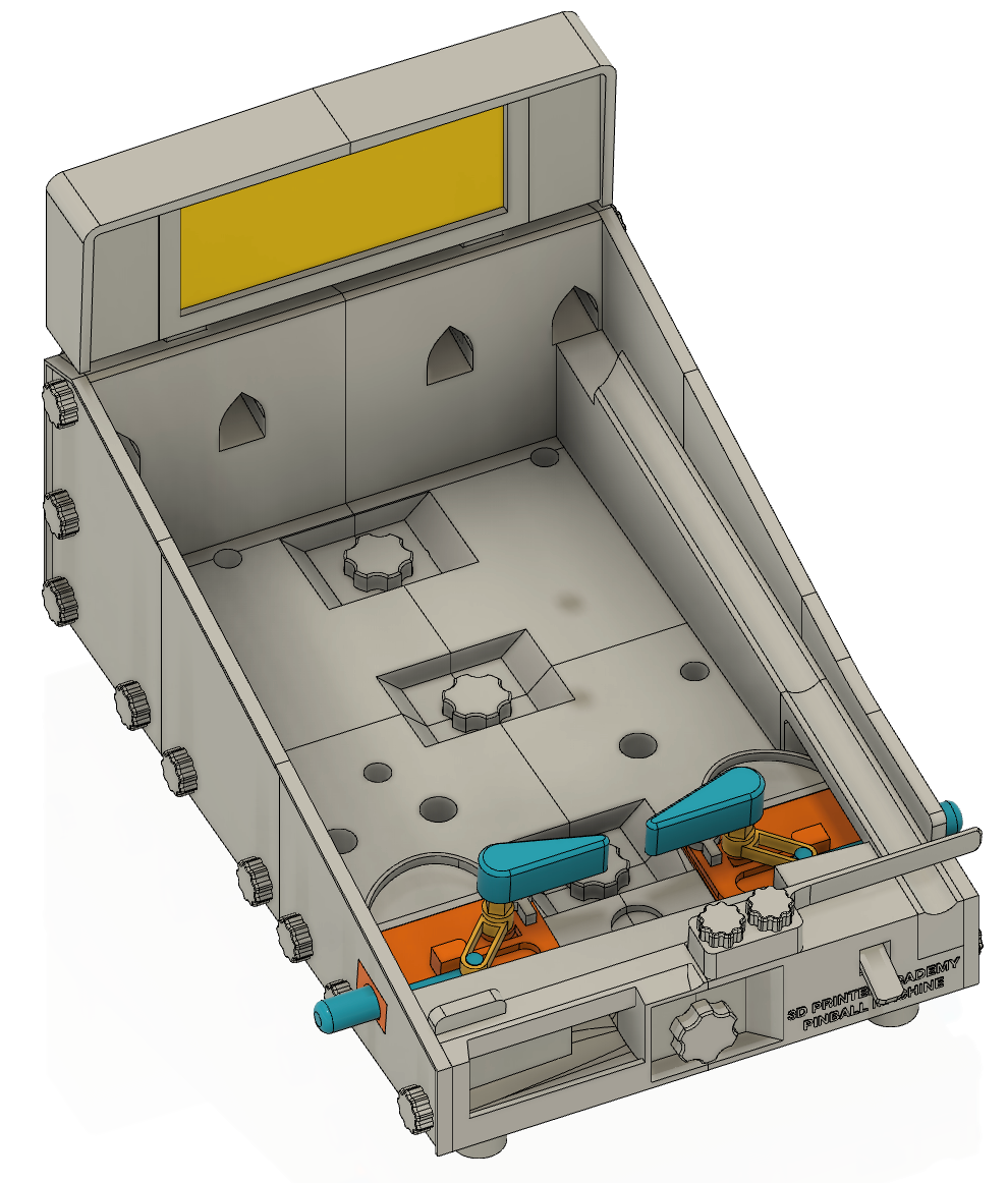CAD Files - Original and XL Pinball Machines