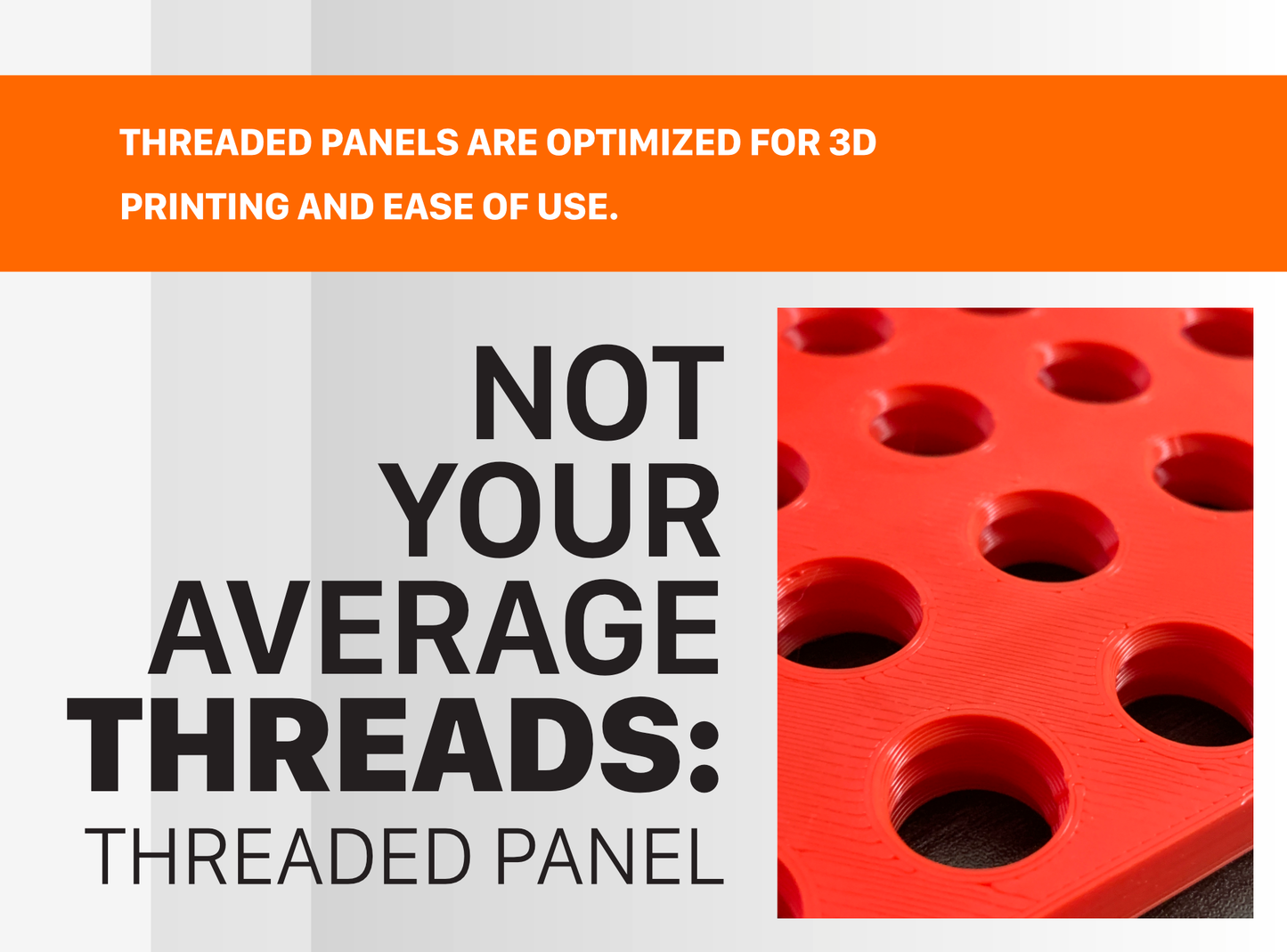 Thread Boards Advanced | Threaded Peg Board STL (original)