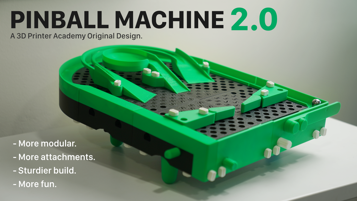 Pinball Machine 2.0 is live on Kickstarter