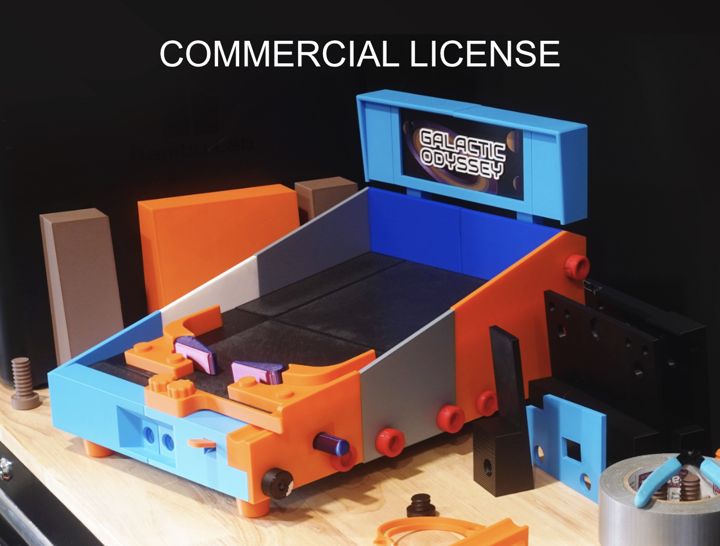 Commercial License for Physical 3D Prints