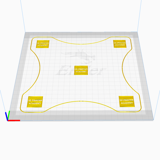 Calibration Squares - 3D Printer Bed Leveling