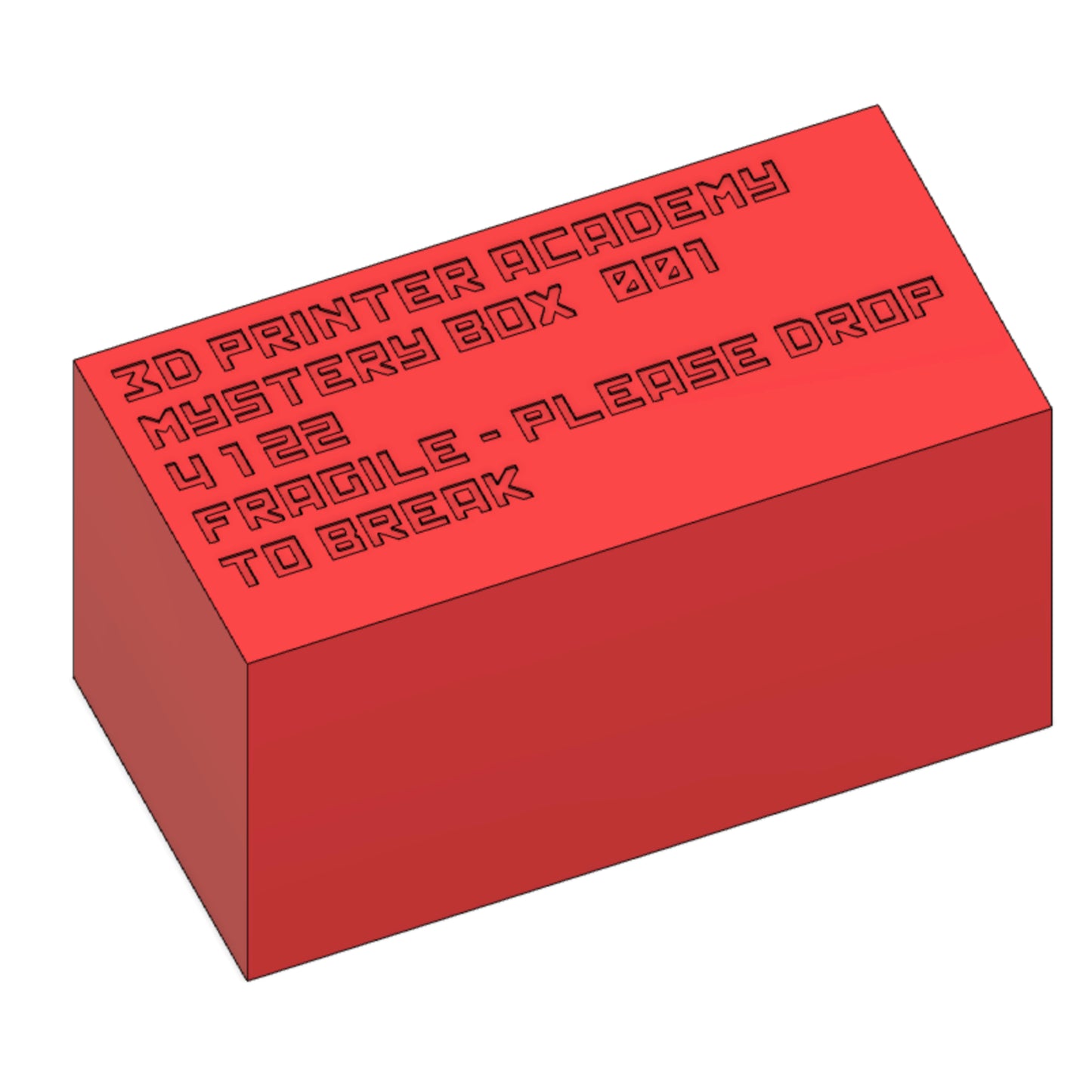 Mystery Box (digital STL files)