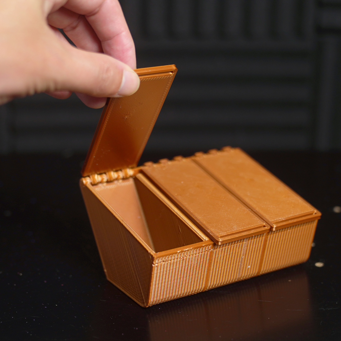 Organizer Container (Print-in-Place) – 3D Printer Academy