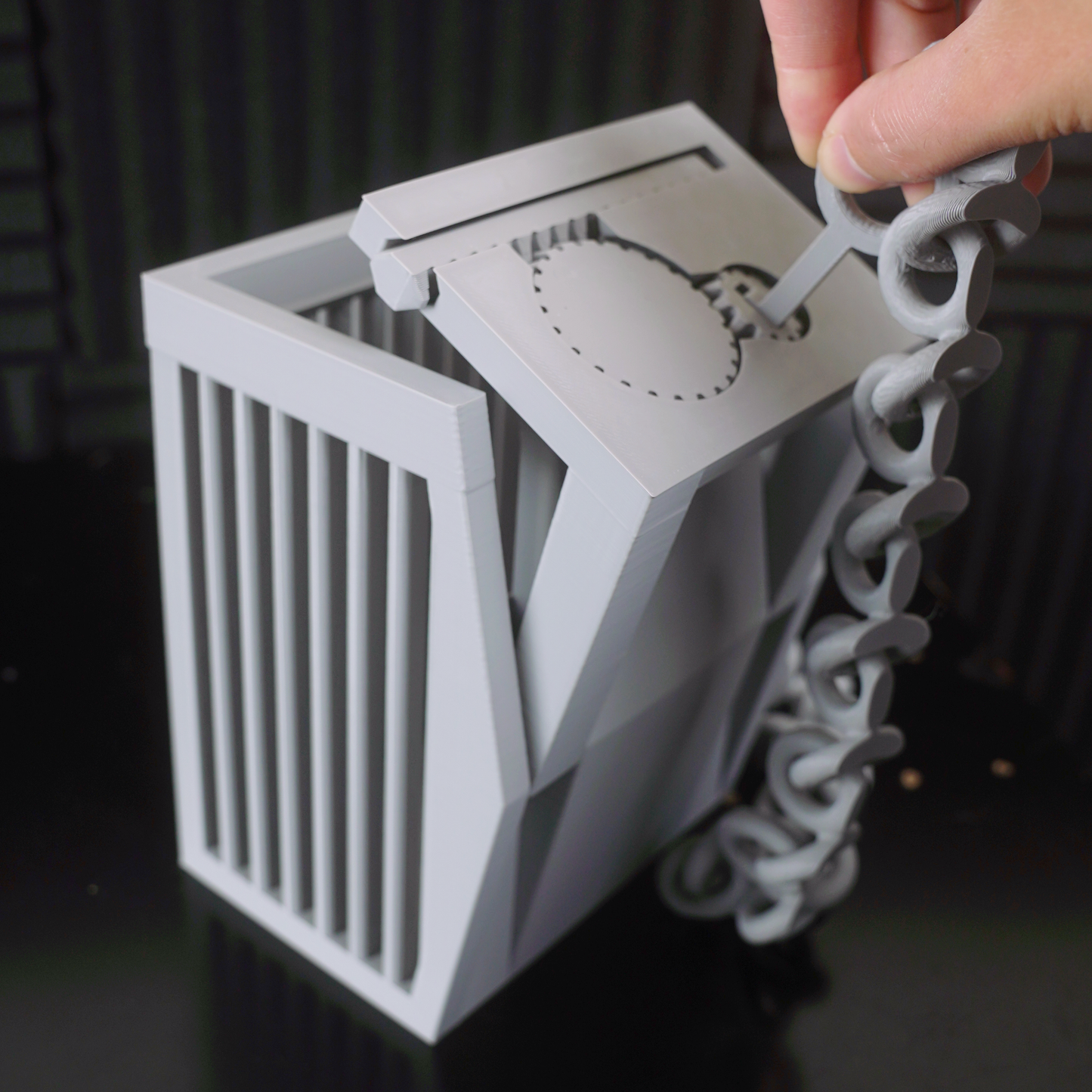 Phone Jail Cell (Print-In-Place)