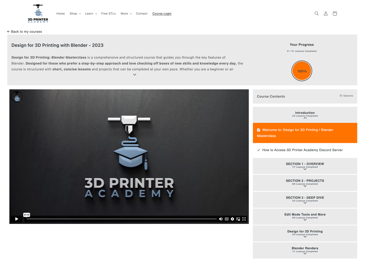 Design for 3D Printing with Blender - 2023