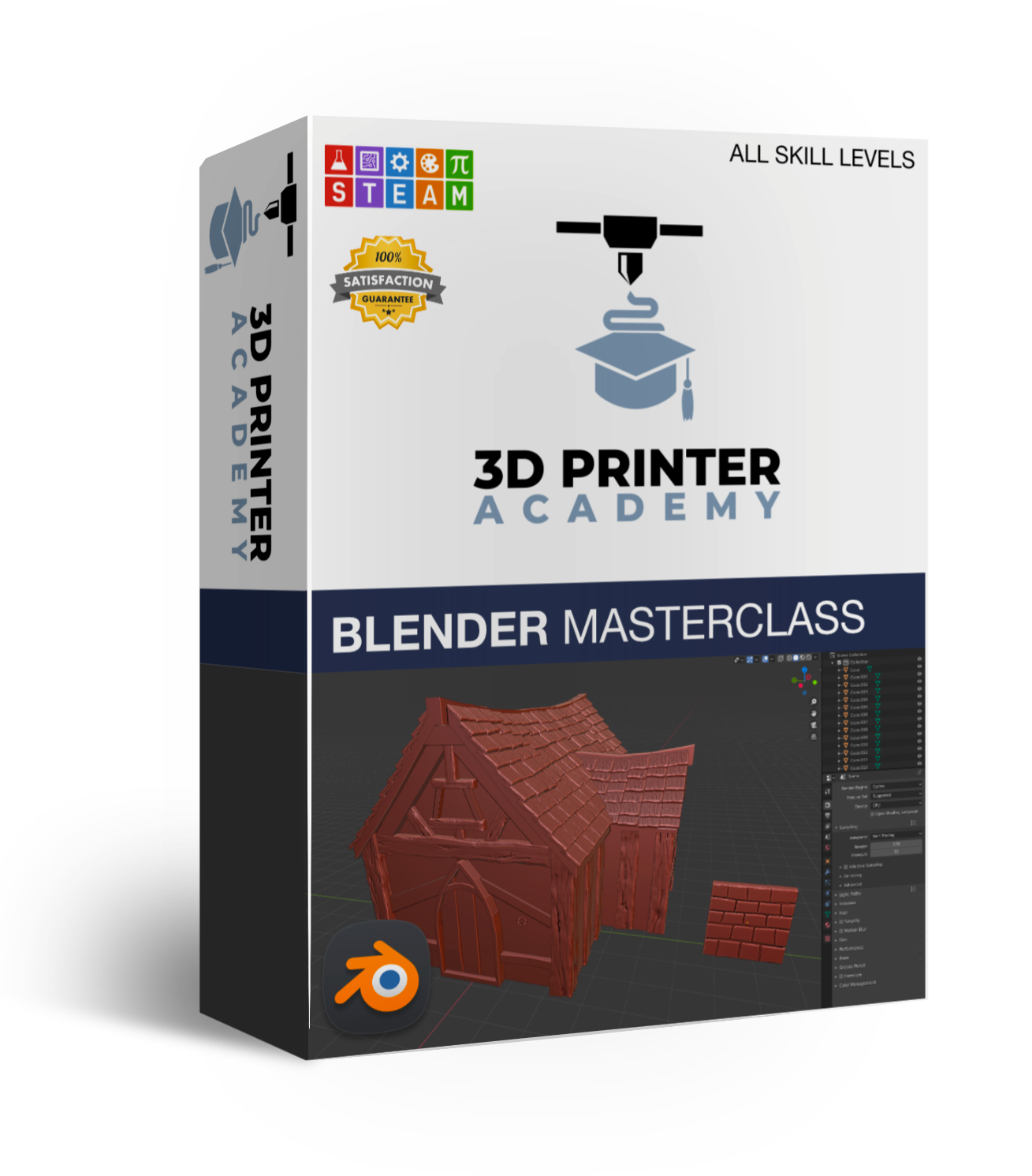 Design for 3D Printing with Blender - 2023