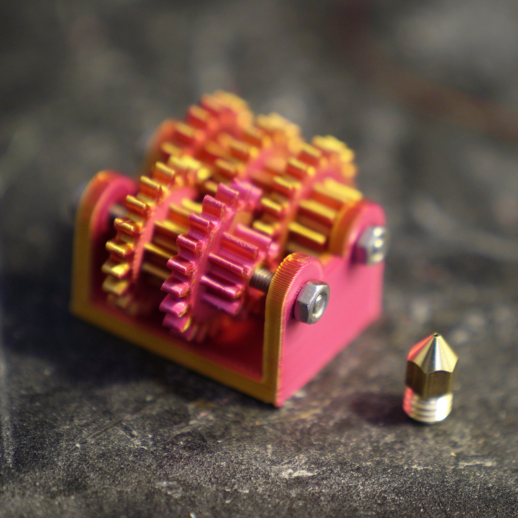 World's Smallest 3D Printed Gearbox